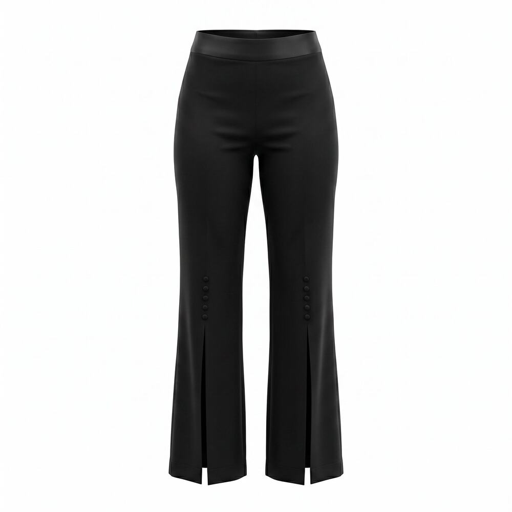 Jonathan Simkhai Black Wide Leg Pants Size 8